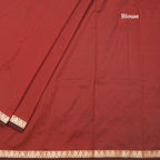SMLSR42091-4-Semi-Silk-Maroon-Plain-Saree-And-Zari-Border-02-blouse