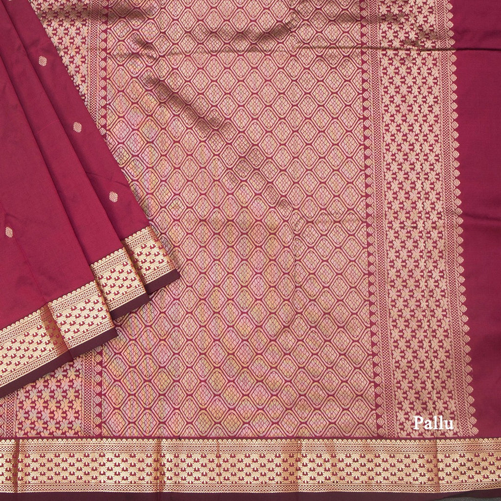 SMLSR42092-3-Semi-Silk-Maroon-Saree-With-Zari-Buttas-pallu